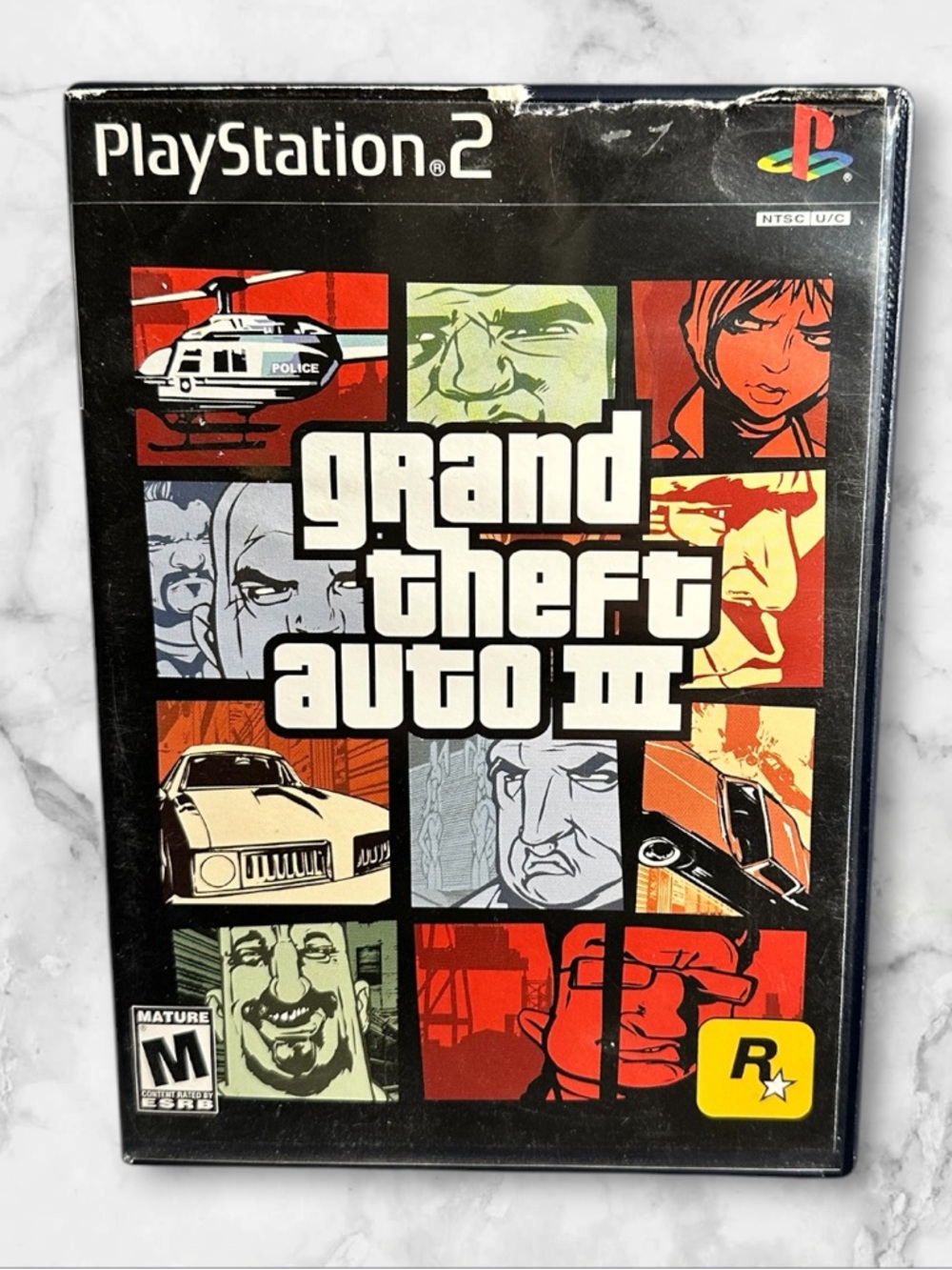 PlayStation 2 Grand Theft Auto game rated R